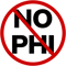 No PHI